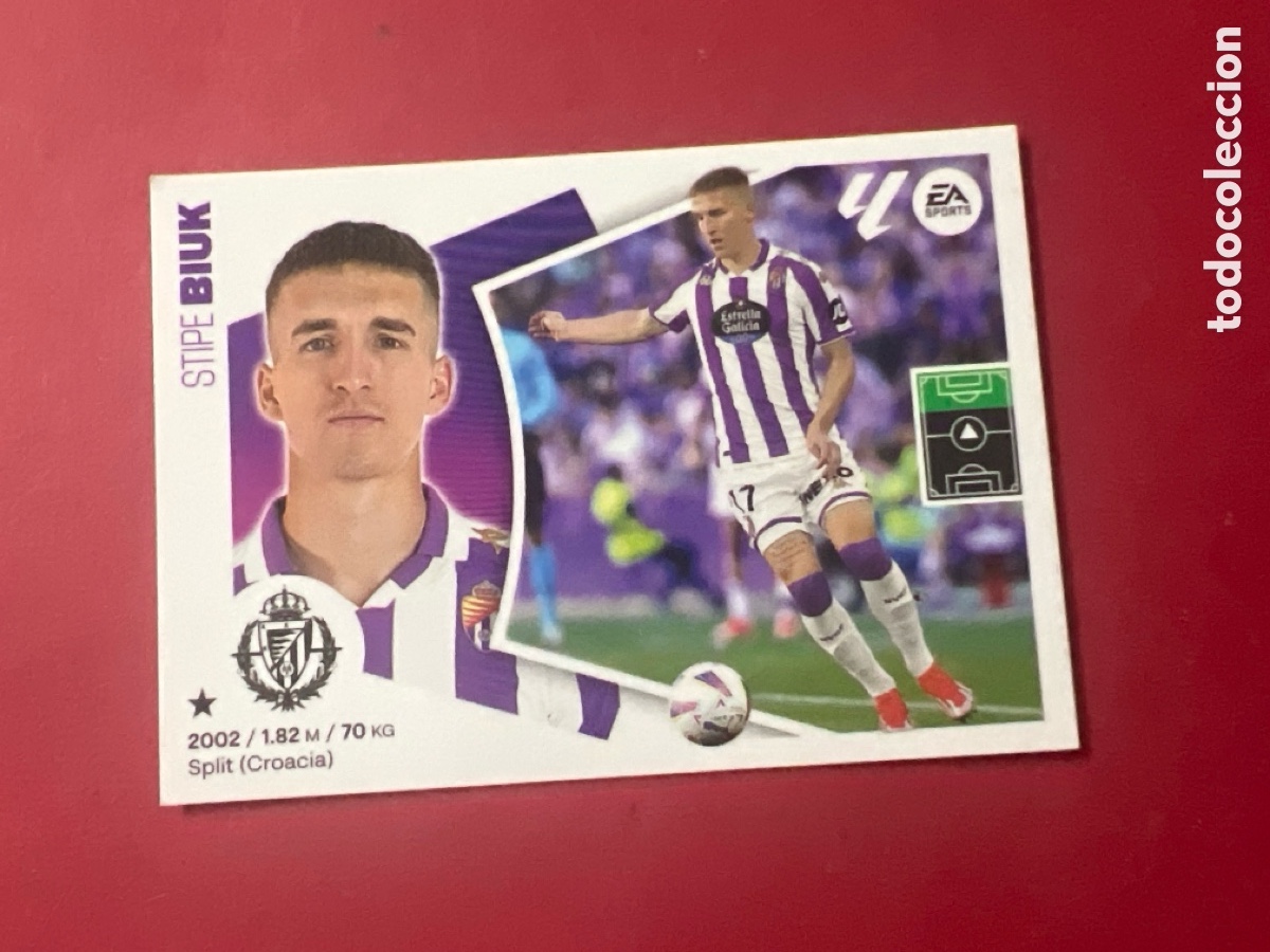 Cromos de F&uacute;tbol: C5274. 20B Biuk Valladolid Liga Este 2024 2025 24 25