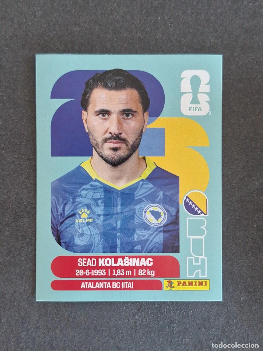 Cromos de F&uacute;tbol: L2 KOLASINAC SELECCION BOSNIA 04 PANINI MUNDIAL FIFA WORLD CUP 2026 PANINI NUNCA PEGADO SIN PEGAR