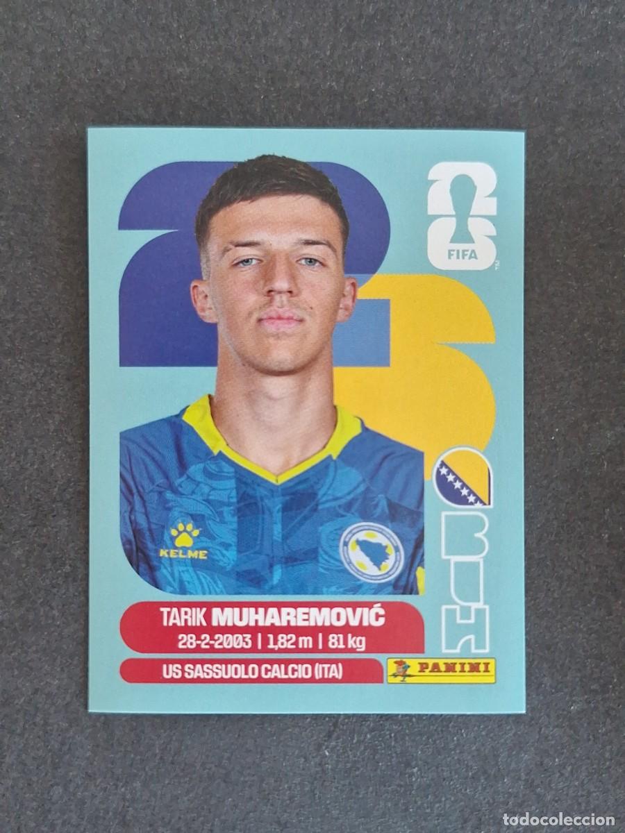 Cromos de F&uacute;tbol: L2 MUHAREMOVIC SELECCION BOSNIA 05 PANINI MUNDIAL FIFA WORLD CUP 2026 PANINI NUNCA PEGADO SIN PEGAR