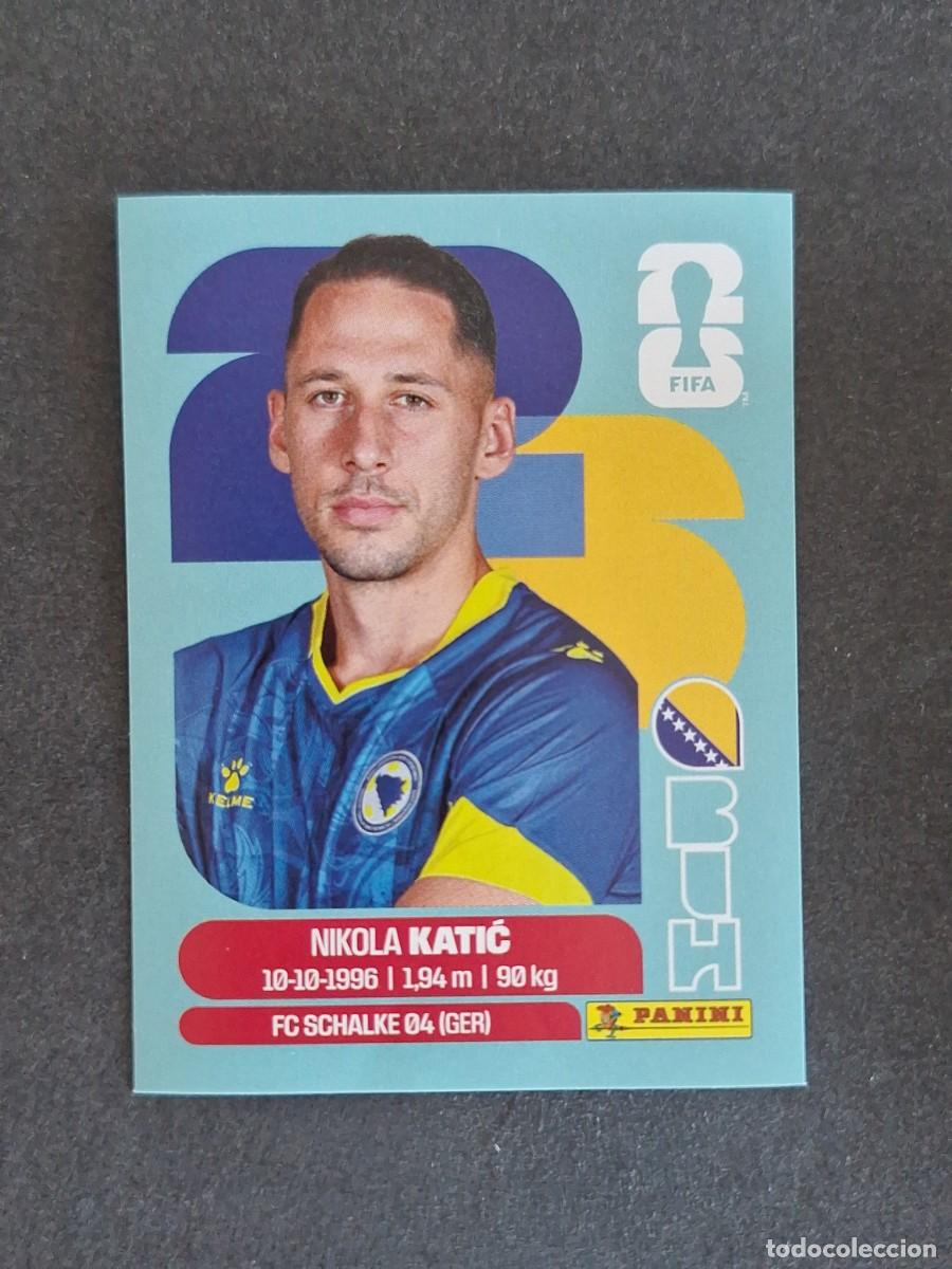 Cromos de F&uacute;tbol: L2 KATIC SELECCION BOSNIA 07 PANINI MUNDIAL FIFA WORLD CUP 2026 PANINI NUNCA PEGADO SIN PEGAR