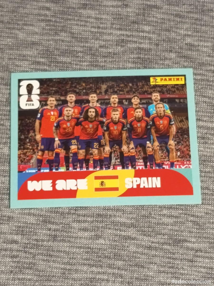 Cromos de F&uacute;tbol: ALINEACION ESPA&Ntilde;A ESP 13 STICKER MUNDIAL 2026 PANINI FIFA WORLD CUP NUEVO