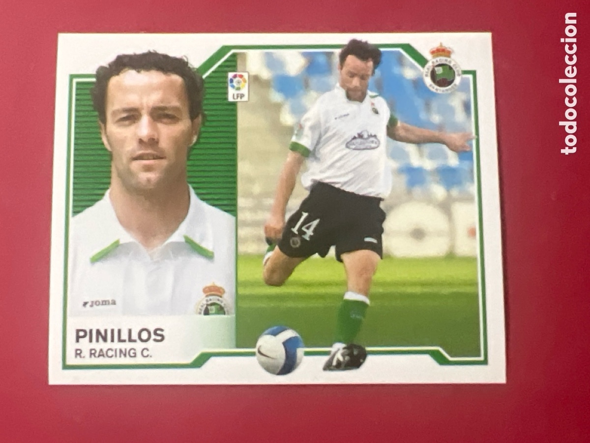 Cromos de F&uacute;tbol: C5276. Pinillos R Racing C Liga Este 07 08