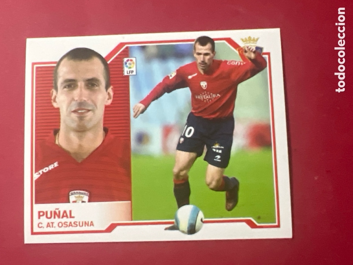 Cromos de F&uacute;tbol: C5278. CROMO FUTBOL 07 08 SIN PEGAR LIGA ESTE 2007 2008 CLUB ATLETICO OSASUNA PU&Ntilde;AL