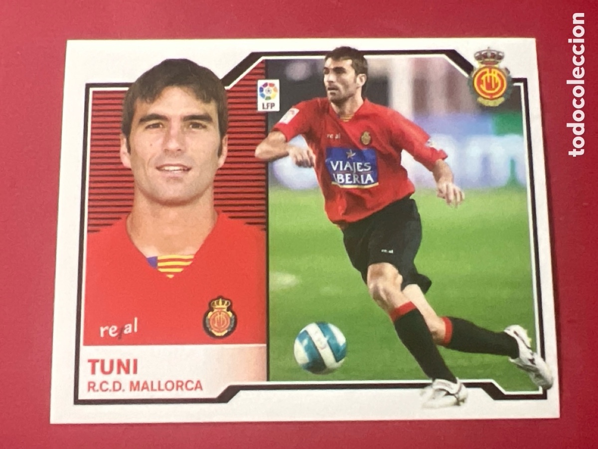 Cromos de F&uacute;tbol: C5285. TUNI MALLORCA EDICIONES ESTE CROMOS LIGA FUTBOL 2007-2008 07-08