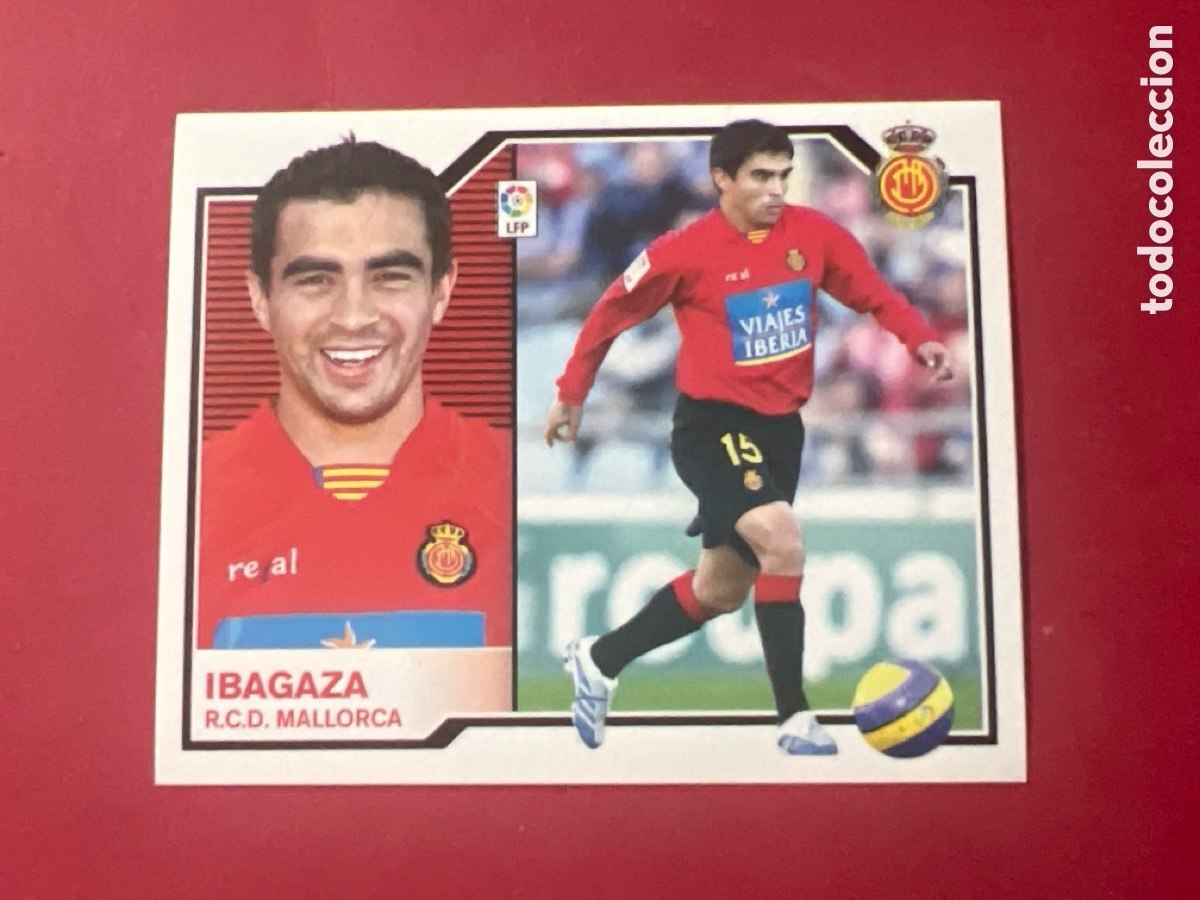 Cromos de F&uacute;tbol: C5287. Ibagaza RCD Mallorca Liga Este 07 08