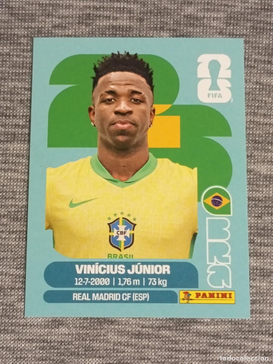 Cromos de F&uacute;tbol: VINICIUS BRA 14 STICKER MUNDIAL 2026 PANINI FIFA WORLD CUP NUEVO