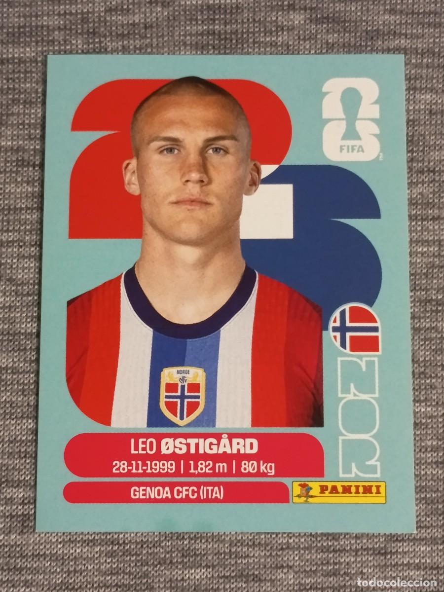 Cromos de F&uacute;tbol: OSTIGARD NOR 4 STICKER MUNDIAL 2026 PANINI FIFA WORLD CUP NUEVO