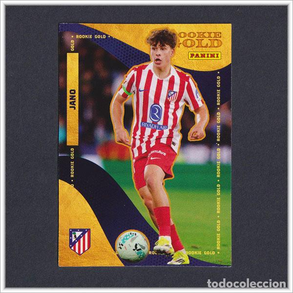 Cromos de F&uacute;tbol: PANINI CLUB 2025 2026 25 26 ATL&Eacute;TICO MADRID JANO 60 ROOKIE GOLD LIGA ALBUM COLECCI&Oacute;N F&Uacute;TBOL