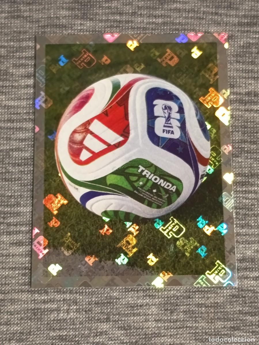 Cromos de F&uacute;tbol: BALON MUNDIAL FWC 5 STICKER MUNDIAL 2026 PANINI FIFA WORLD CUP NUEVO