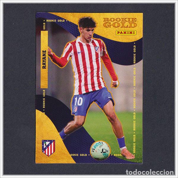 Cromos de F&uacute;tbol: PANINI CLUB 2025 2026 25 26 ATL&Eacute;TICO MADRID RAYANE 59 ROOKIE GOLD LIGA ALBUM COLECCI&Oacute;N F&Uacute;TBOL