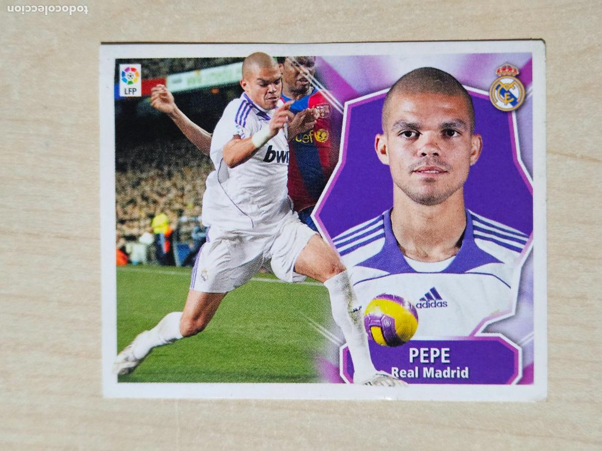 Cromos de F&uacute;tbol: CROMO PEPE - ESTE 2008 09 - 08 09 - CROMO SIN PEGAR - REAL MADRID
