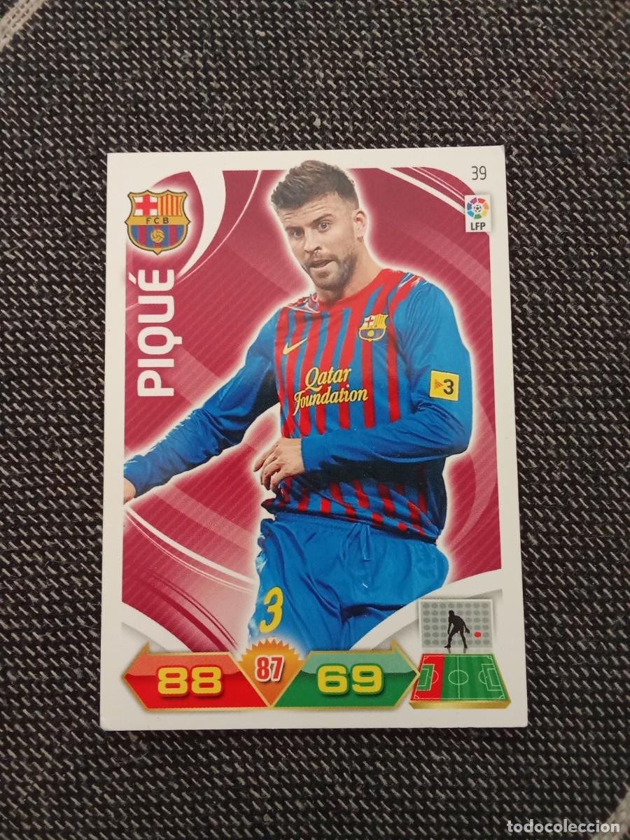 Cromos de F&uacute;tbol: 39 pique FC Barcelona ADRENALYN 2011-12