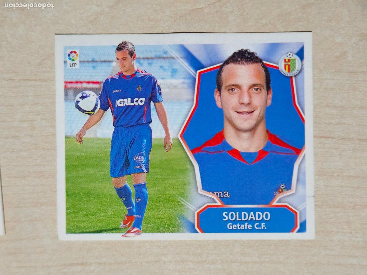 Cromos de F&uacute;tbol: EDICIONES ESTE 2008 09 FICHAJE N&ordm; 25 SOLDADO CROMO SIN PEGAR