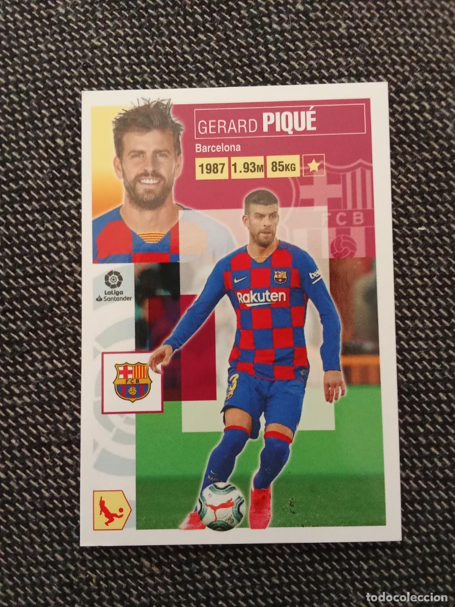 Cromos de F&uacute;tbol: 7 pique FC Barcelona liga este 2020-21