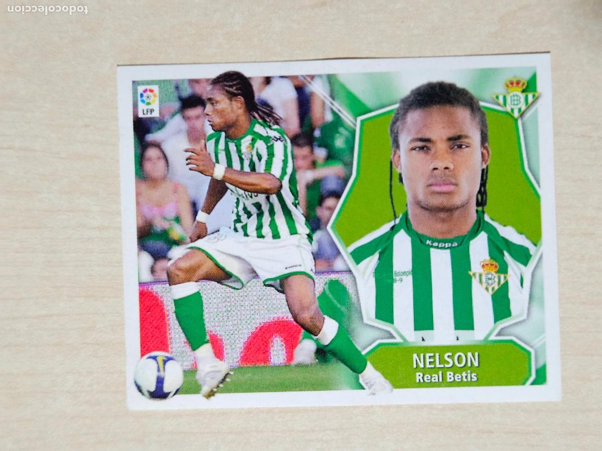 Cromos de F&uacute;tbol: EDICIONES ESTE 2008 09 FICHAJE N&ordm; 48 NELSON CROMO SIN PEGAR