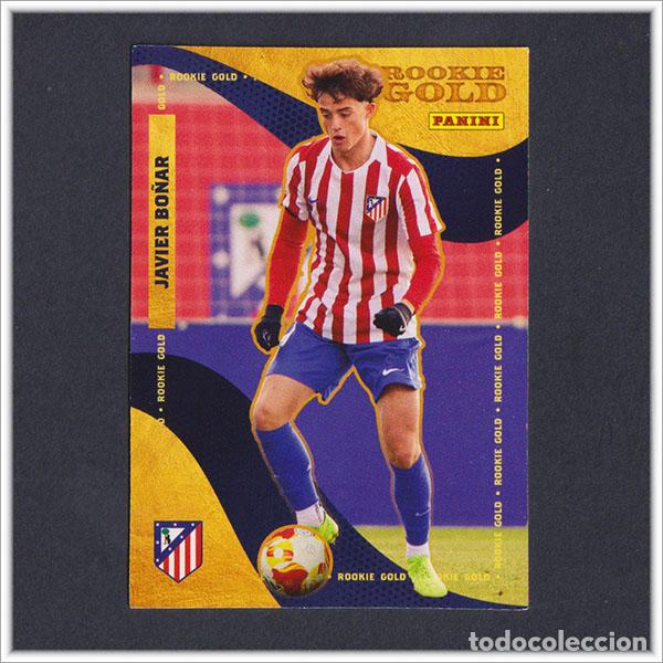 Cromos de F&uacute;tbol: PANINI CLUB 2025 2026 25 26 ATL&Eacute;TICO MADRID JAVIER BO&Ntilde;AR 56 ROOKIE GOLD LIGA ALBUM COLECCI&Oacute;N F&Uacute;TBOL