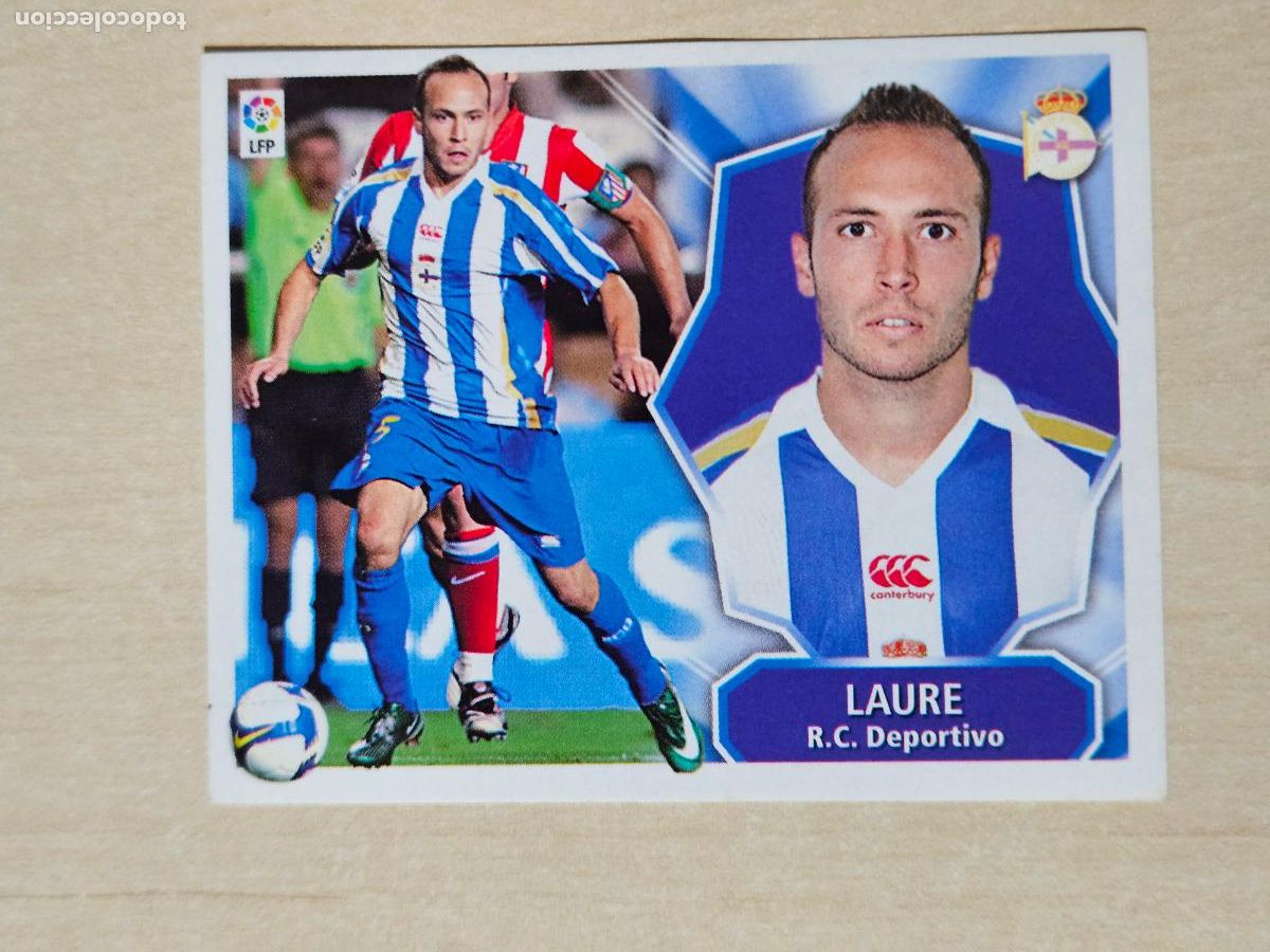 Cromos de F&uacute;tbol: EDICIONES ESTE 2008 09 COLOCA LAURE CROMO SIN PEGAR