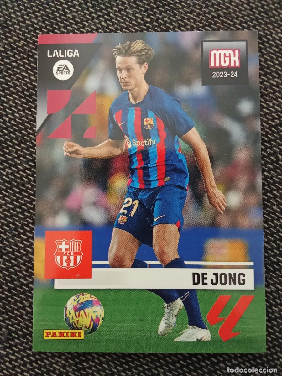 Cromos de F&uacute;tbol: 103 de jong FC Barcelona megacracks 2023-24