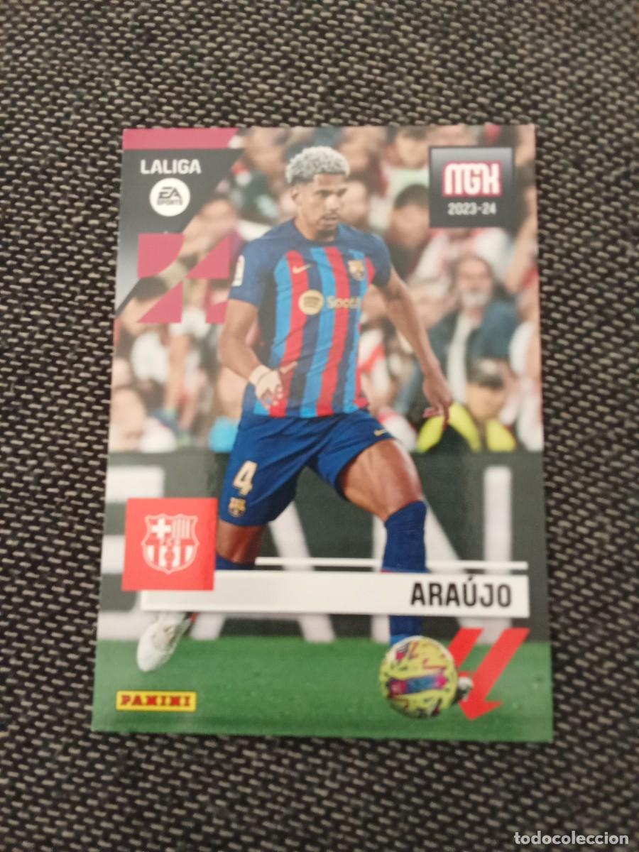 Cromos de F&uacute;tbol: 97 Araujo FC Barcelona megacracks 2023-24
