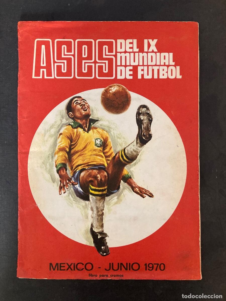 Cromos de F&uacute;tbol: Album de futbol Mexico 1970 completo