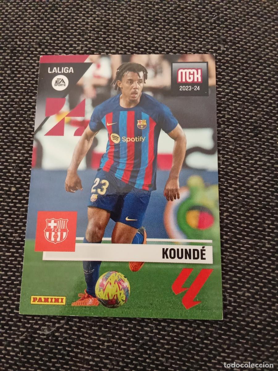 Cromos de F&uacute;tbol: 95 kounde FC Barcelona megacracks 2023-24