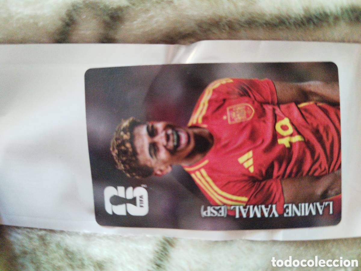 Cromos de F&uacute;tbol: Lamine Yamal Panini Cocacola Edici&oacute;n limitada Mundial 2026