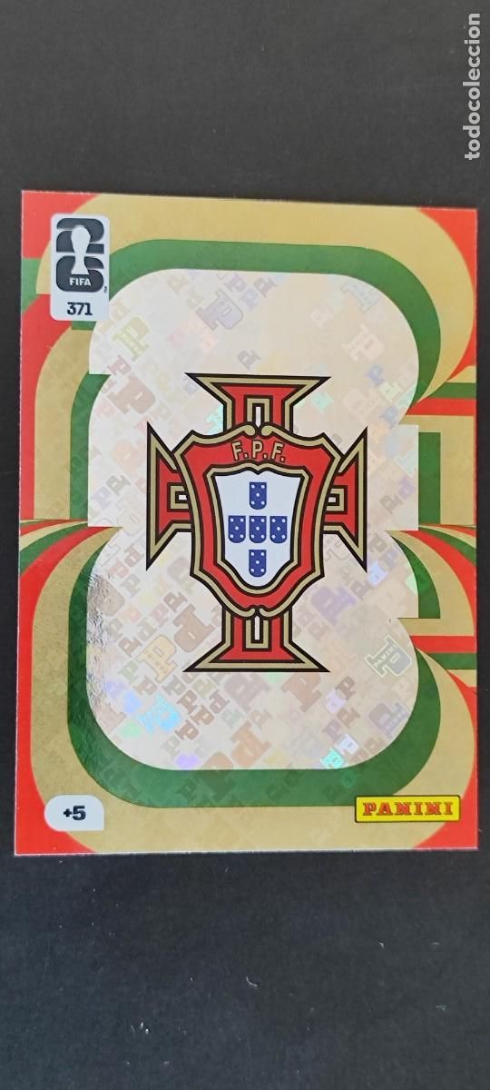 Cromos de F&uacute;tbol: ADRENALYN XL FIFA WORLD CUP 2026 CARD ESCUDO PORTUGAL # 371 PANINI