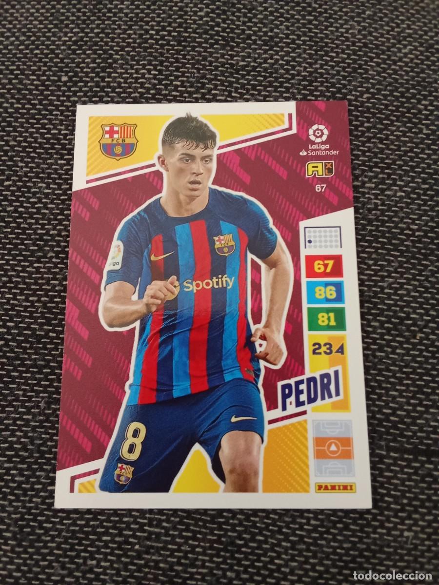 Cromos de F&uacute;tbol: 67 pedri FC Barcelona ADRENALYN 2022-23