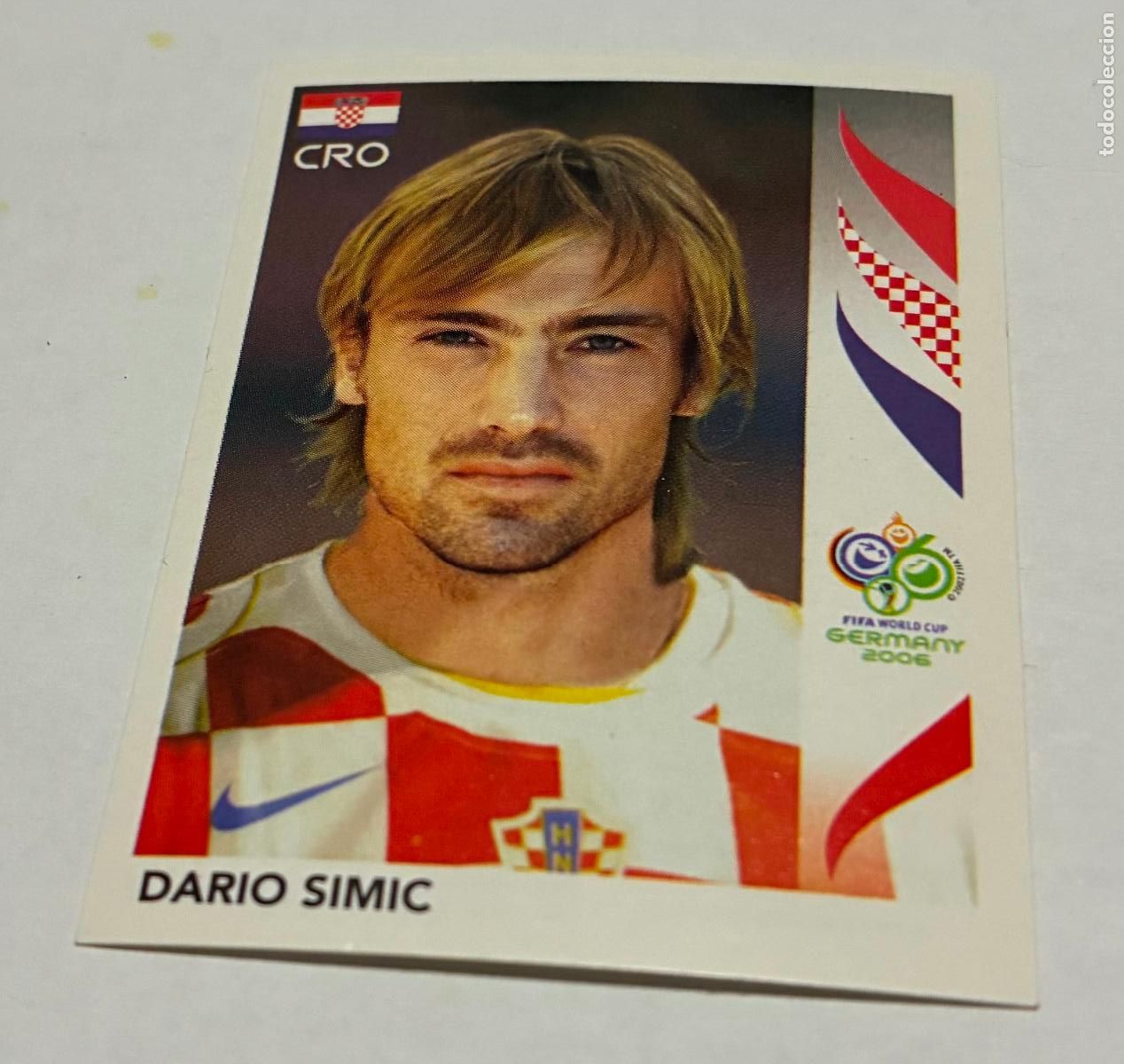 Cromos de F&uacute;tbol: CROMO FUTBOL MUNDIAL ALEMANIA 2006, PANINI, Numero 401, DARIO SIMIC, Croacia