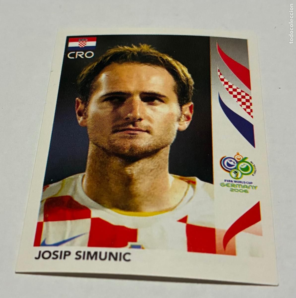 Cromos de F&uacute;tbol: CROMO FUTBOL MUNDIAL ALEMANIA 2006, PANINI, Numero 402 JOSIP SIMUNIC, Croacia