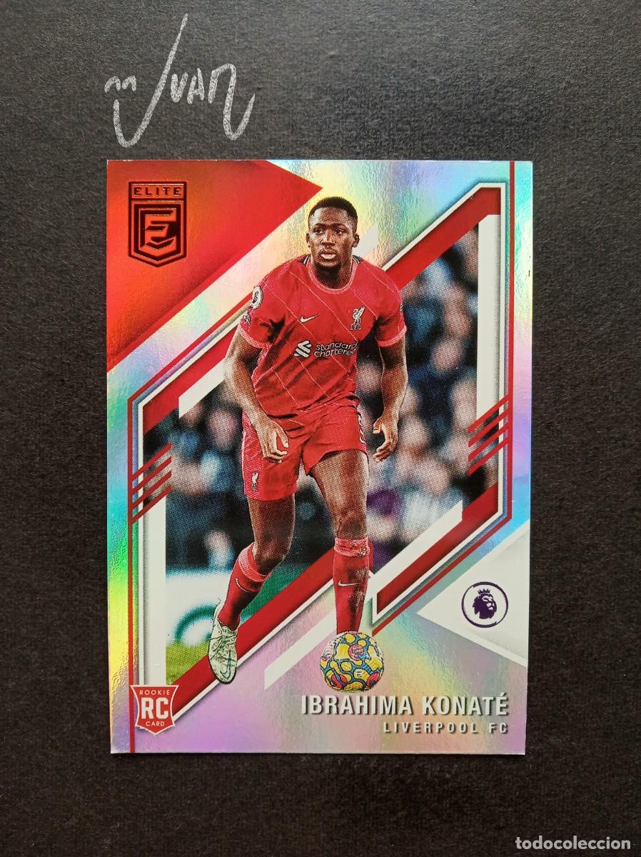 Cromos de F&uacute;tbol: 189 ROOKIE KONATE LIVERPOOL REAL MADRID 2026 FRANCIA⚽ PANINI &reg; DONRUSS ELITE PREMIER 2021 2022 21 22