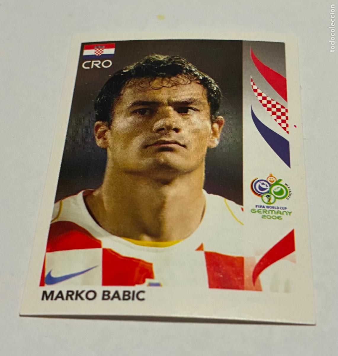 Cromos de F&uacute;tbol: CROMO FUTBOL MUNDIAL ALEMANIA 2006, PANINI, MARKO BASIC, Numero 405, Croacia