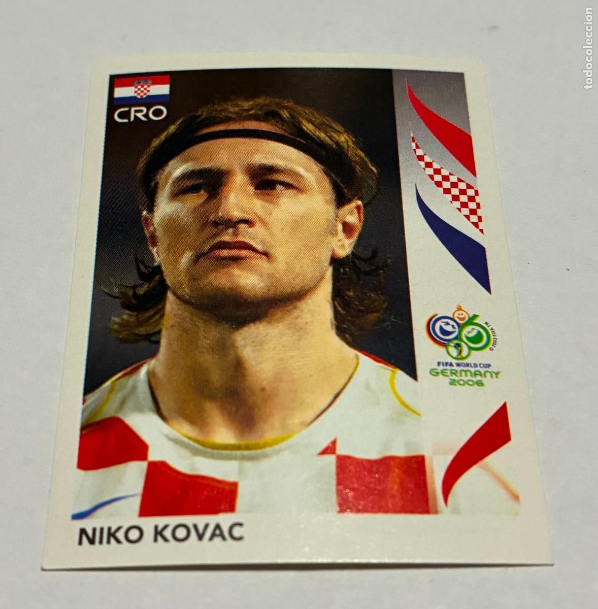 Cromos de F&uacute;tbol: CROMO FUTBOL MUNDIAL ALEMANIA 2006, PANINI, NIKO KOVAC, Numero 406, Croacia