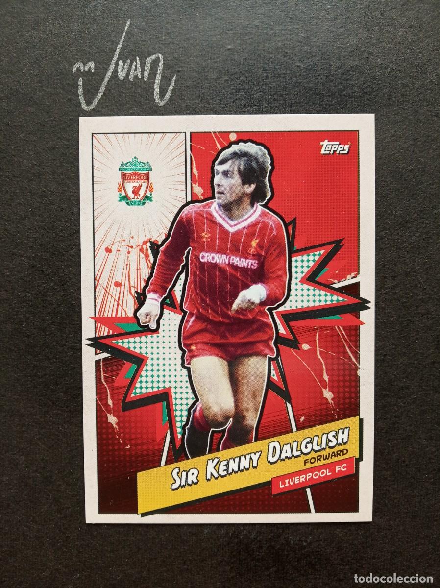 Cromos de F&uacute;tbol: LFCH-1 HEROES SIR KENNY DALGLISH ⚽ TOPPS &reg; LIVERPOOL FAN SET 2023 2024 23 24 NUEVO