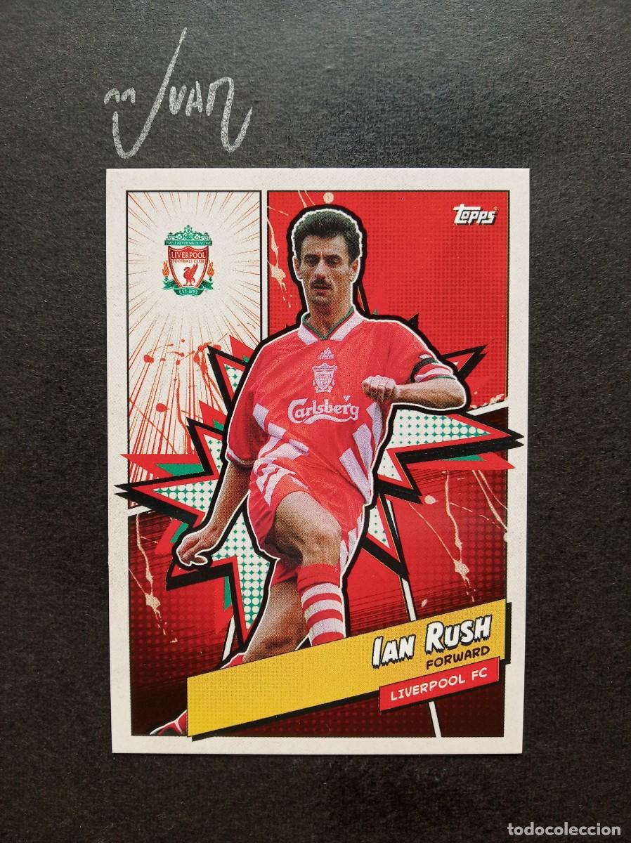 Cromos de F&uacute;tbol: LFCH-2 HEROES IAN RUSH GALES WALES ⚽ TOPPS &reg; LIVERPOOL FAN SET 2023 2024 23 24 NUEVO