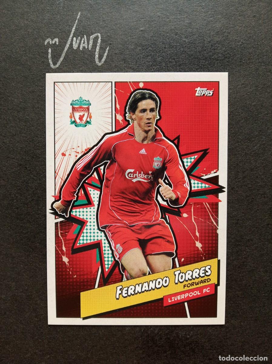 Cromos de F&uacute;tbol: LFCH-3 HEROES FERNANDO ''NI&Ntilde;O'' TORRES ESPA&Ntilde;A ⚽ TOPPS &reg; LIVERPOOL FAN SET 2023 2024 23 24 NUEVO