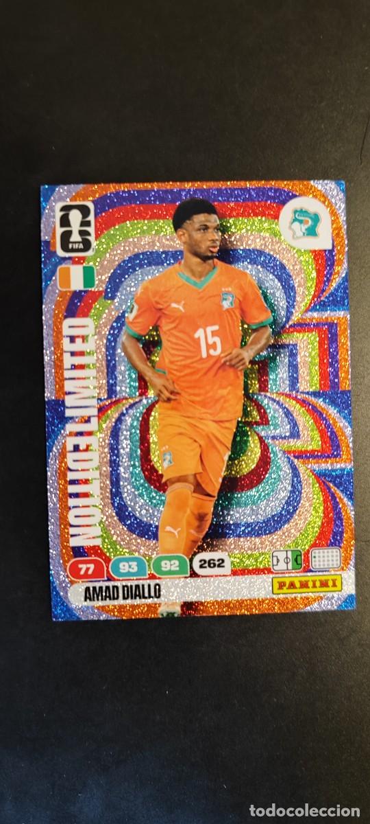 Cromos de F&uacute;tbol: ADRENALYN XL FIFA WORLD CUP 2026 CARD LIMITED EDITION DIALLO COSTA DE MARFIL # PANINI