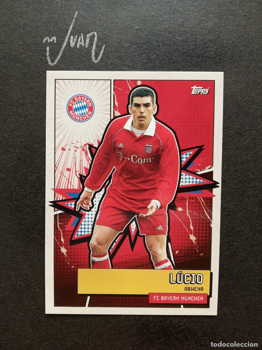 Cromos de F&uacute;tbol: FCBH-3 HEROES LUCIO BAYERN MUNCHEN BRASIL ⚽ TOPPS &reg; BAYER MUNICH FAN SET 2023 2024 23 24 NUEVO