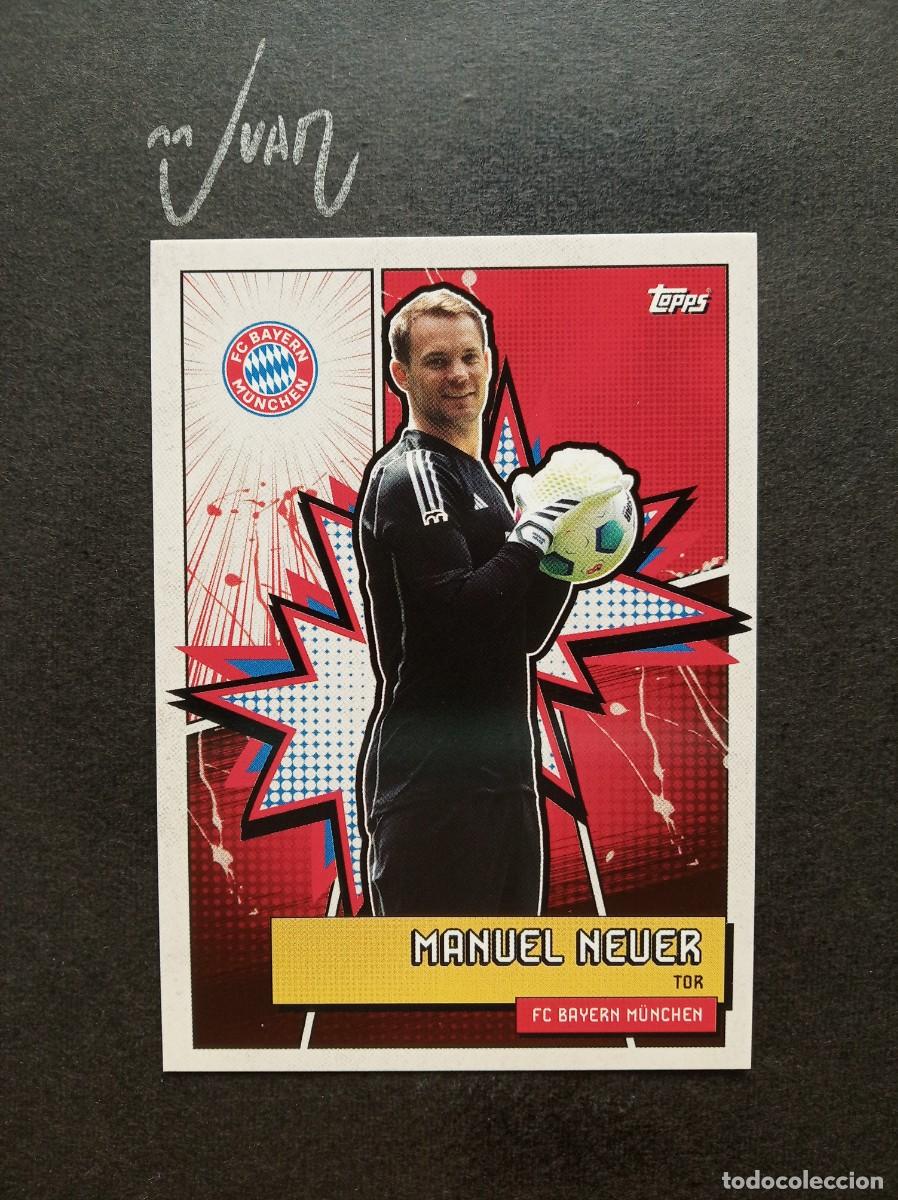 Cromos de F&uacute;tbol: FCBH-8 HEROES NEUER BAYERN MUNCHEN ALEMANIA ⚽ TOPPS &reg; BAYER MUNICH FAN SET 2023 2024 23 24 NUEVO