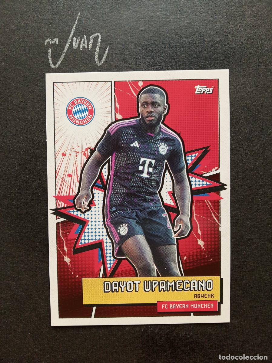 Cromos de F&uacute;tbol: FCBH-1 HEROES UPAMECANO BAYERN MUNCHEN FRANCIA ⚽ TOPPS &reg; BAYER MUNICH FAN SET 2023 2024 23 24 NUEVO