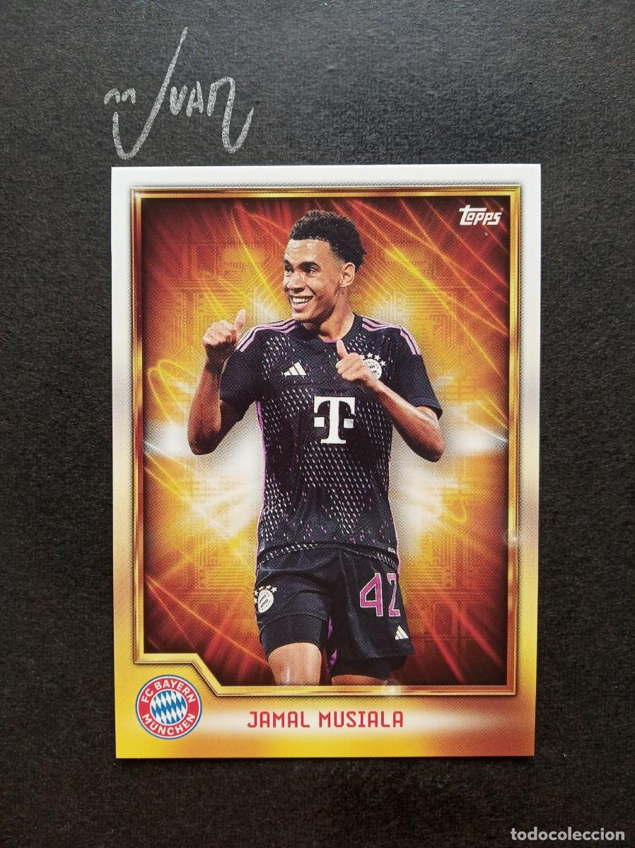 Cromos de F&uacute;tbol: FCBG-1 GOLDEN FUTURE MUSIALA BAYERN MUNCHEN ⚽ TOPPS &reg; BAYER MUNICH FAN SET 2023 2024 23 24 NUEVO