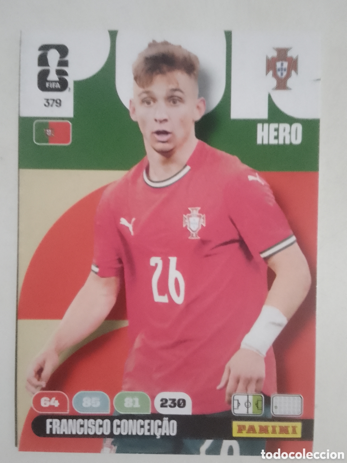 Cromos de F&uacute;tbol: Adrenalyn XL FIFA WORLD CUP 2026 n&deg; 379 Francisco Concei&ccedil;&atilde;o &bull; Portugal.