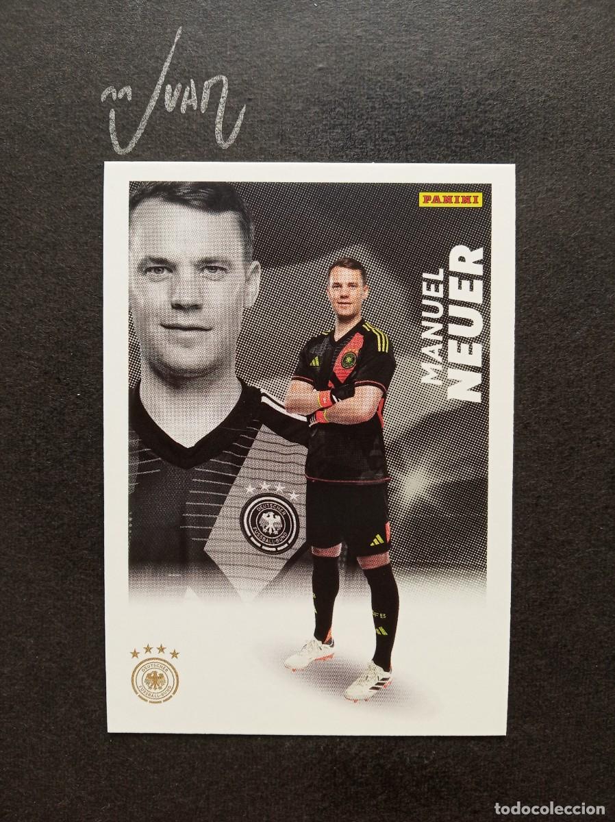 Cromos de F&uacute;tbol: BA-01 MANUEL NEUER BAYER MUNICH ⚽ PANINI &reg; DFB SELECCION ALEMANIA 2023 2024 23 24 NUEVO