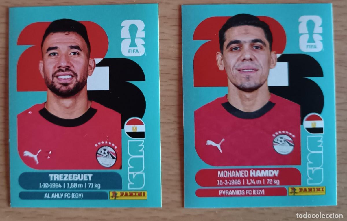 Figurine di Calcio: HAMDY y TREZEGUET FIFA WORLD 2026 EGY 4-19