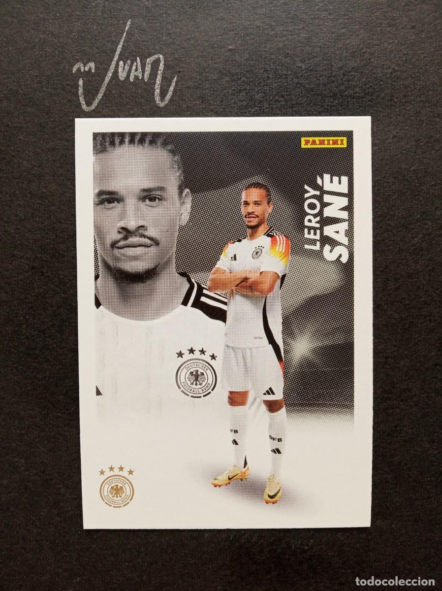 Cromos de F&uacute;tbol: BA-21 LEROY SANE BAYERN MUNCHEN ⚽ PANINI &reg; DFB SELECCION ALEMANIA 2023 2024 23 24 NUEVO