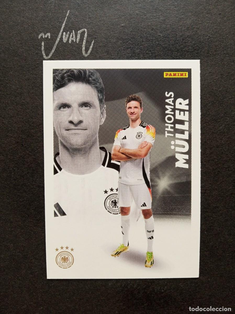 Cromos de F&uacute;tbol: BA-25 THOMAS MULLER BAYERN MUNCHEN ⚽ PANINI &reg; DFB SELECCION ALEMANIA 2023 2024 23 24 NUEVO