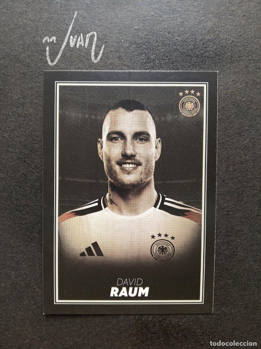 Fu&szlig;ball-Sticker: FOC-08 FOCUS GAME DAVID RAUM RB LEIPZIG ⚽ PANINI &reg; DFB SELECCION ALEMANIA 2023 2024 23 24 NUEVO