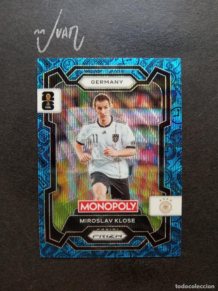 Cromos de F&uacute;tbol: 62 PARALELA BLUE AZUL KLOSE ALEMANIA BAYER MUNICH ⚽ PANINI &reg; MONOPOLY PRIZM FIFA WORLD CUP 2026 26