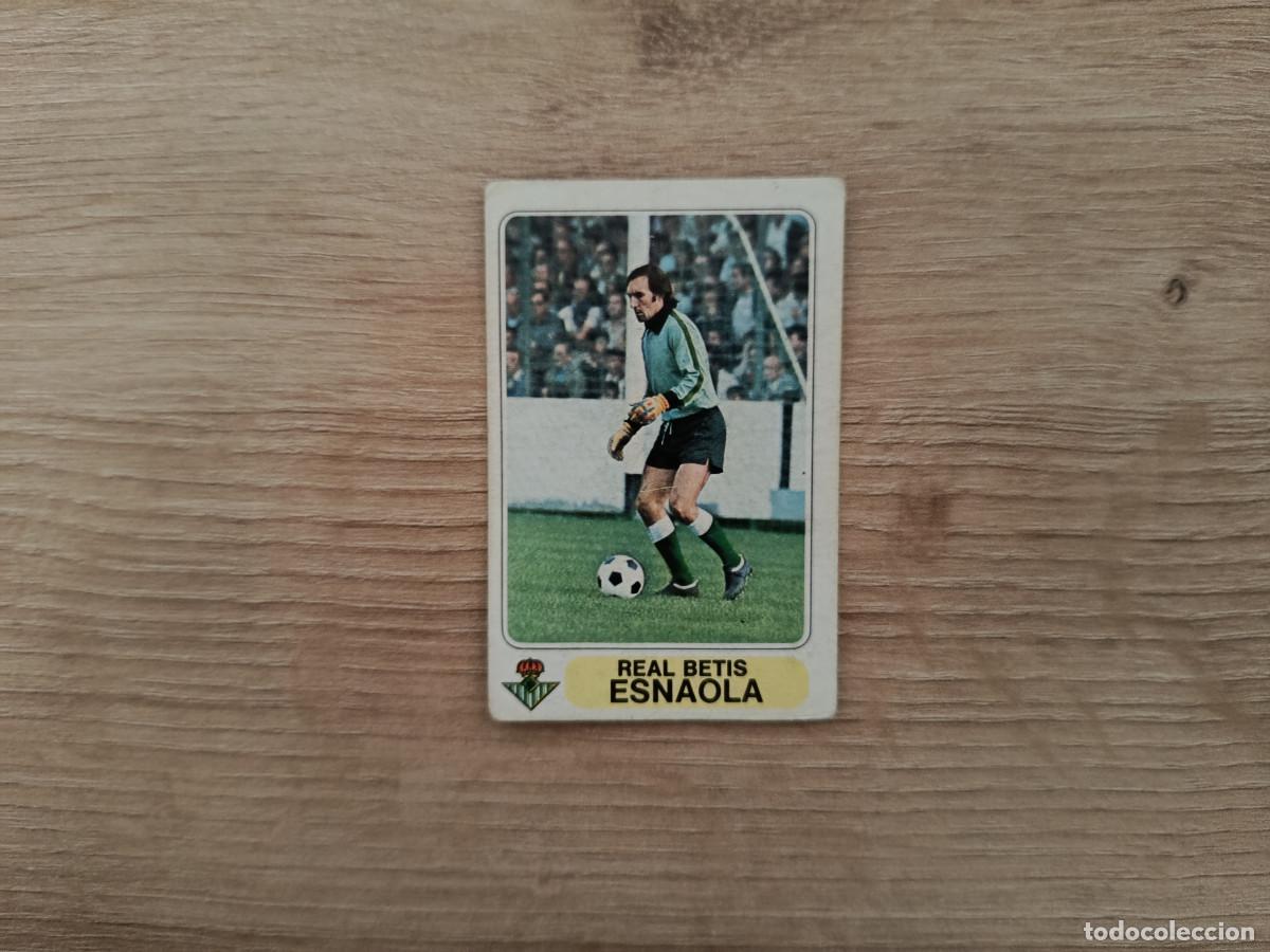 Cromos de F&uacute;tbol: CROMO PACOSA FUTBOL EN ACCION ESNAOLA BETIS SIN PEGAR NUNCA PEGADO 1978 1979 78 79 D626