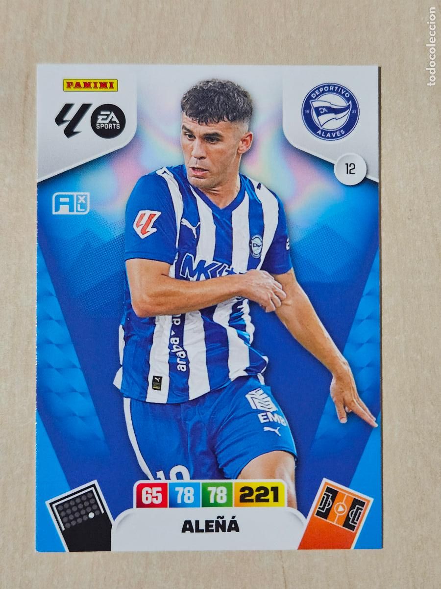 Cromos de F&uacute;tbol: FICHA N&ordm; 12 ALE&Ntilde;A - ADRENALYN 25 26 - PANINI 2025 - 26 - CROMO - ALAVES